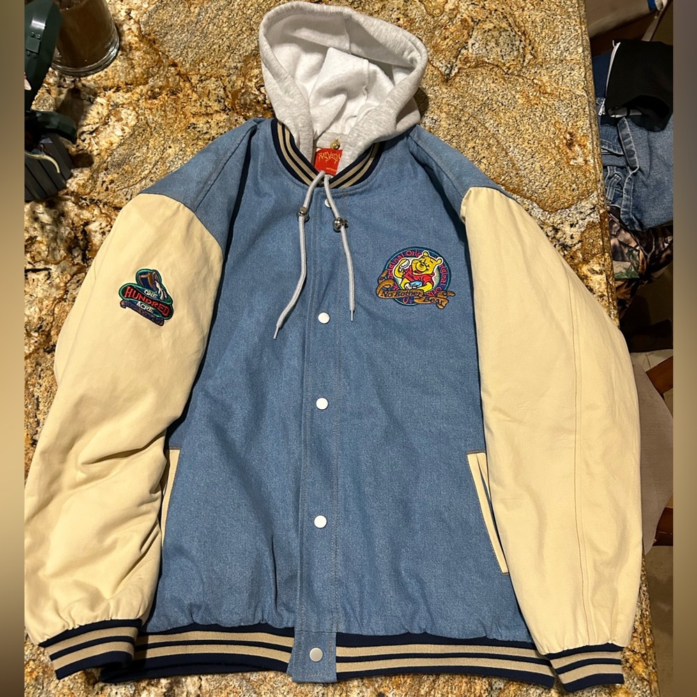 Winnie the Pooh varsity jacket